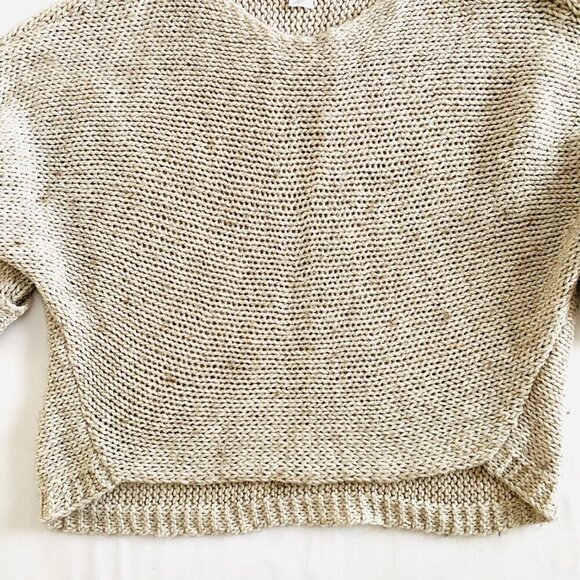 Berretti Italy cropped dolman sleeve sweater Womens One Size loose soft luxury - Picture 4 of 8